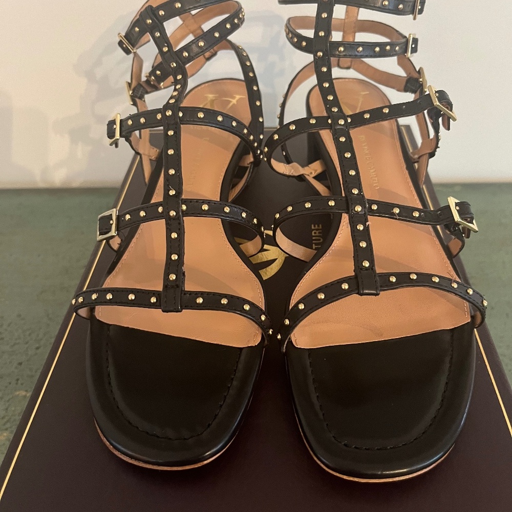 Vince Camuto VC Signature strappy sandal black new